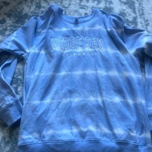 forever basics medium tie dye morro bay crewneck